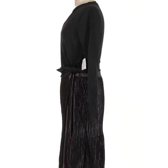 NWT black wrap sweater dress Nic + Zoe, size Medium - Picture 3 of 12